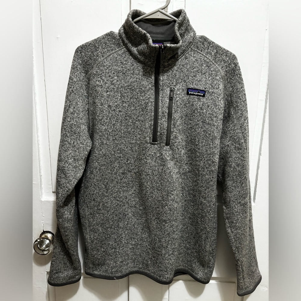 Patagonia | Better Sweater 1/4 Zip Pullover Fleece Gray | M